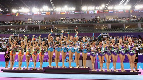 Baku 2015: Gymnastics Acrobatic Group All-Around Final kicks off